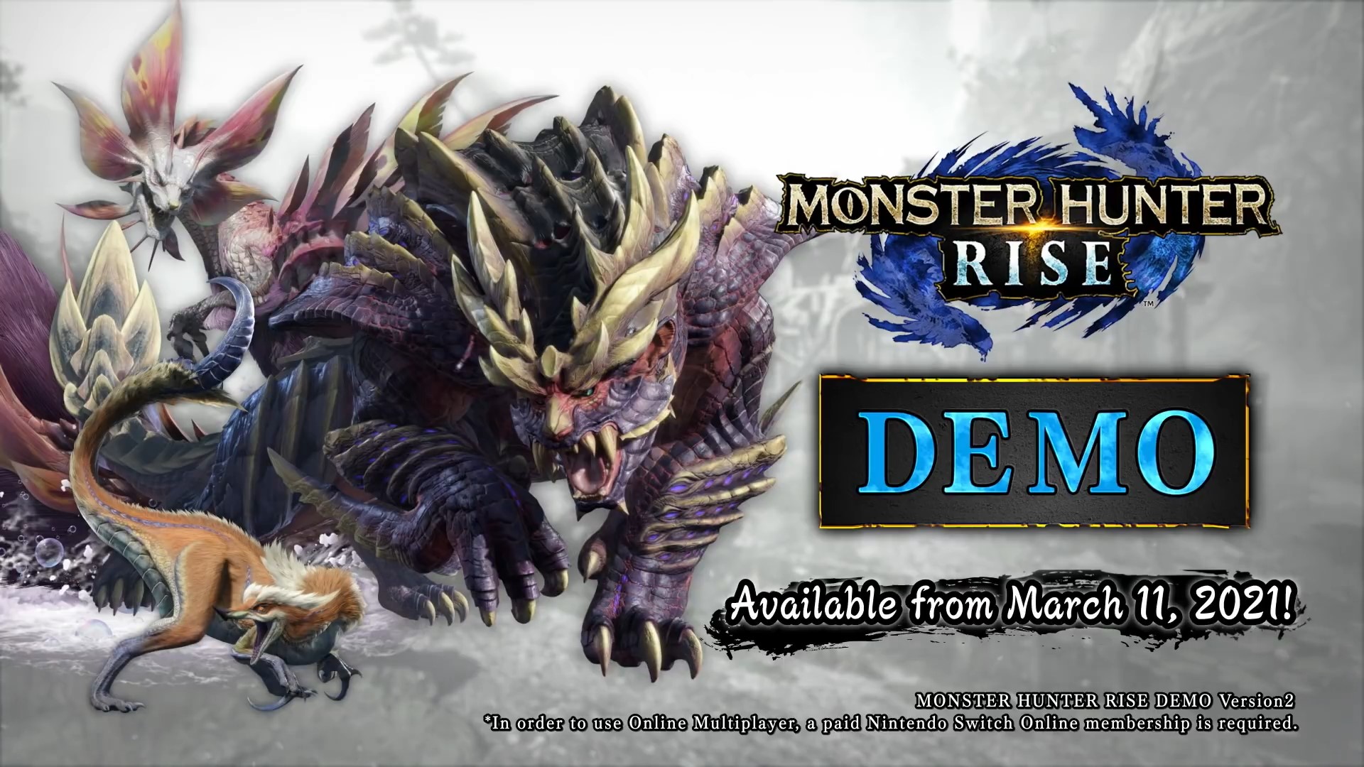 New Monster Hunter Rise Demo Announced Alongside New Gameplay